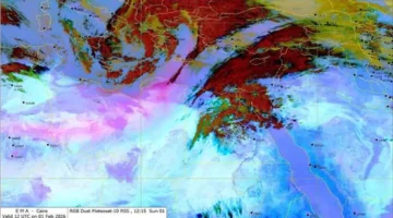 تحذير الأرصاد.. رياح مثيرة للأتربة تضرب محافظات مصر وتوقعات بانخفاض الرؤية الأفقية